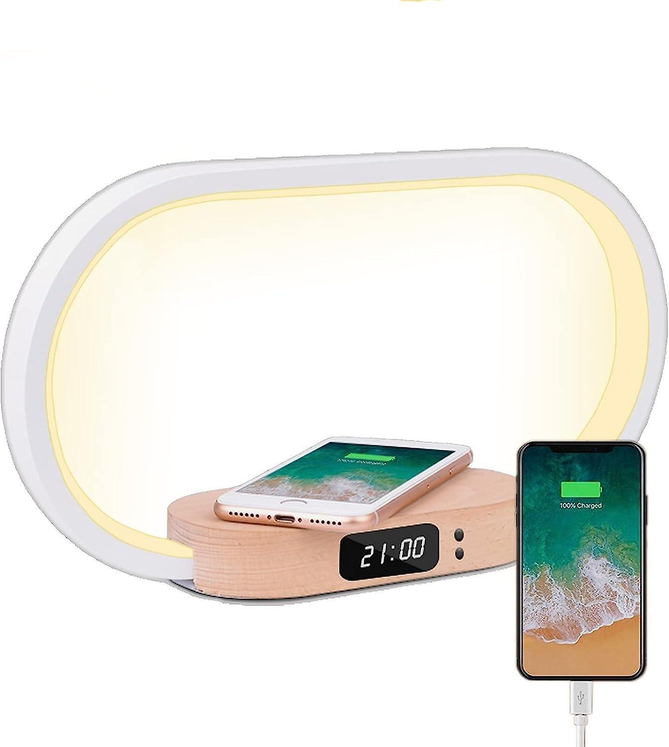 LED Bed Table Lamp USB Rechargeable Bedroom Decoration