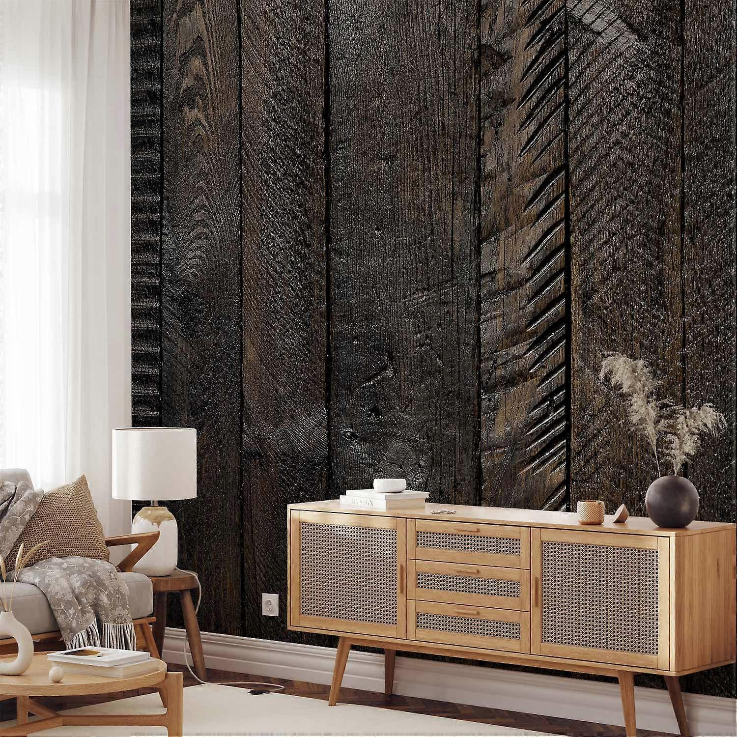 Wall Mural - Wooden Trace