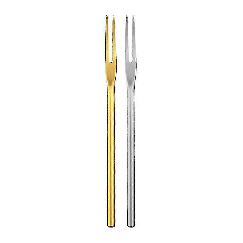 2pcs Kitchen Tableware, Cake Forks For Wedding