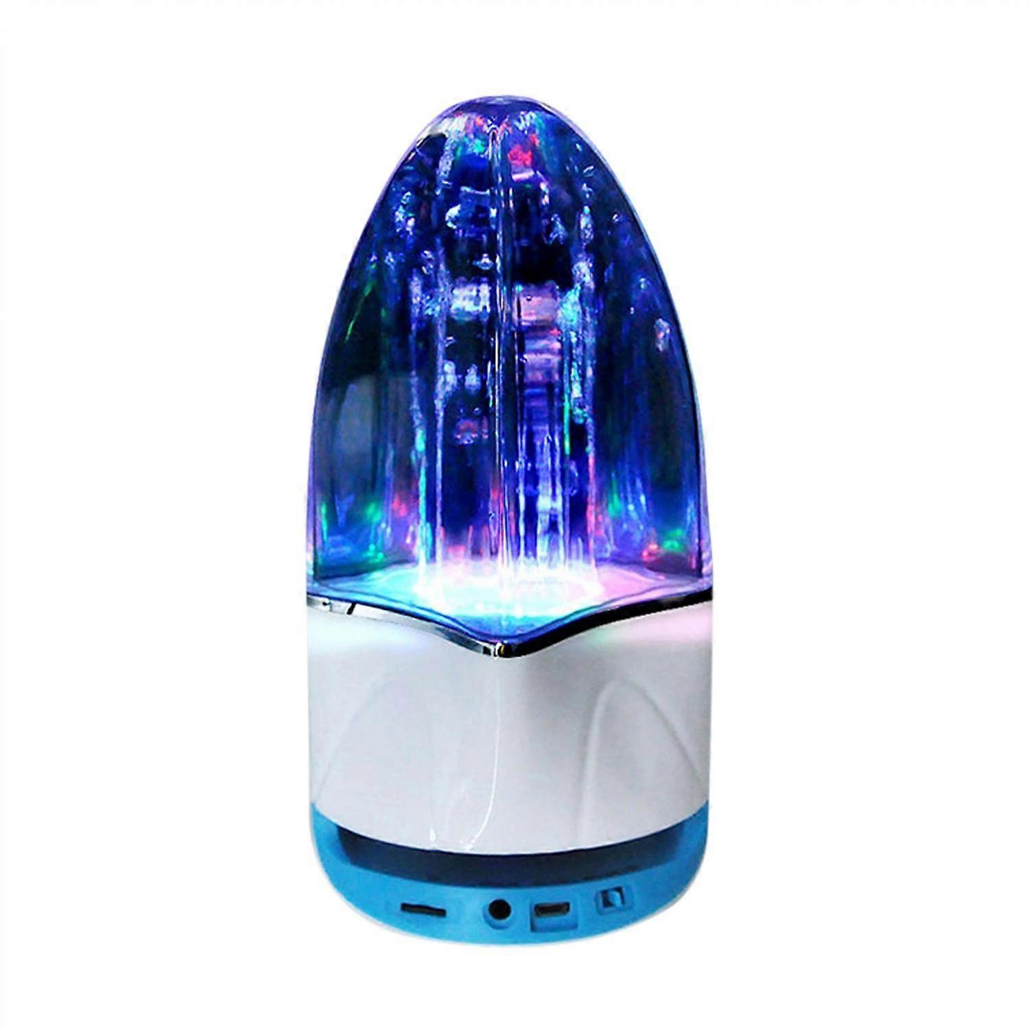 Water Dance Speaker Mini Portable Wireless Speaker Colorful Bluetooth Speaker RGB Light Game Speaker