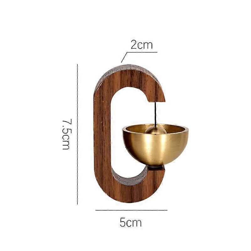 פעמון רוח דלת יניקה מעץ בסגנון יפני יניקה מגנטית פעמון דלת ביתית תזכורת כניסה חנוכת בית חנוכת בית דלת מתנה תלויה