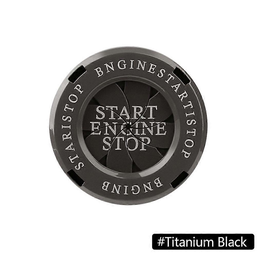 Car Interior Modification One-button Start Button Ignition Switch Rotating Protective Cover Motorcycle Start Ring Decoration