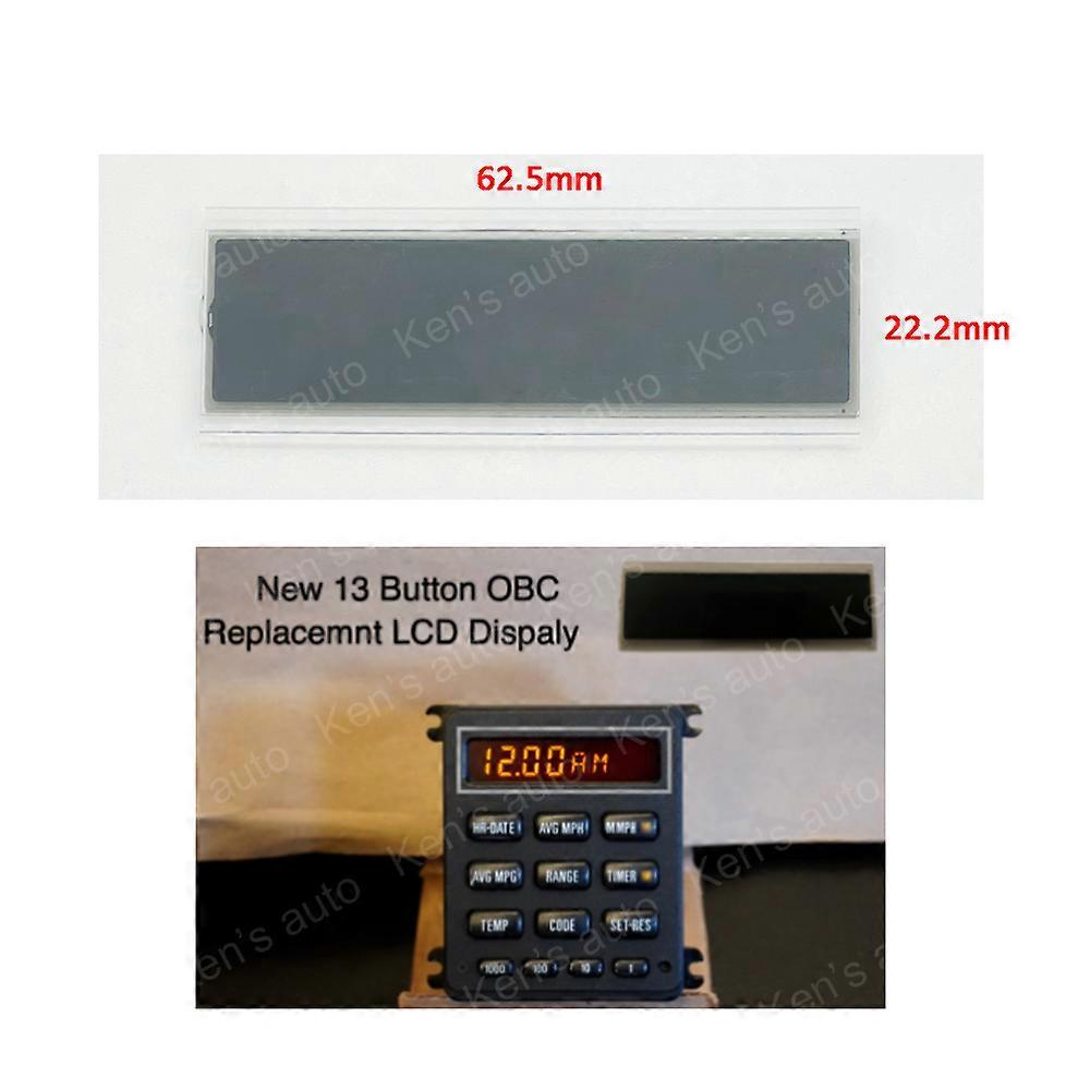 13 Button OBC Computer Screen LCD Display for BMW E28 E30 E28 OBC Board Computer BC1 screen 325i 325e 325is 325ic 528e 535i