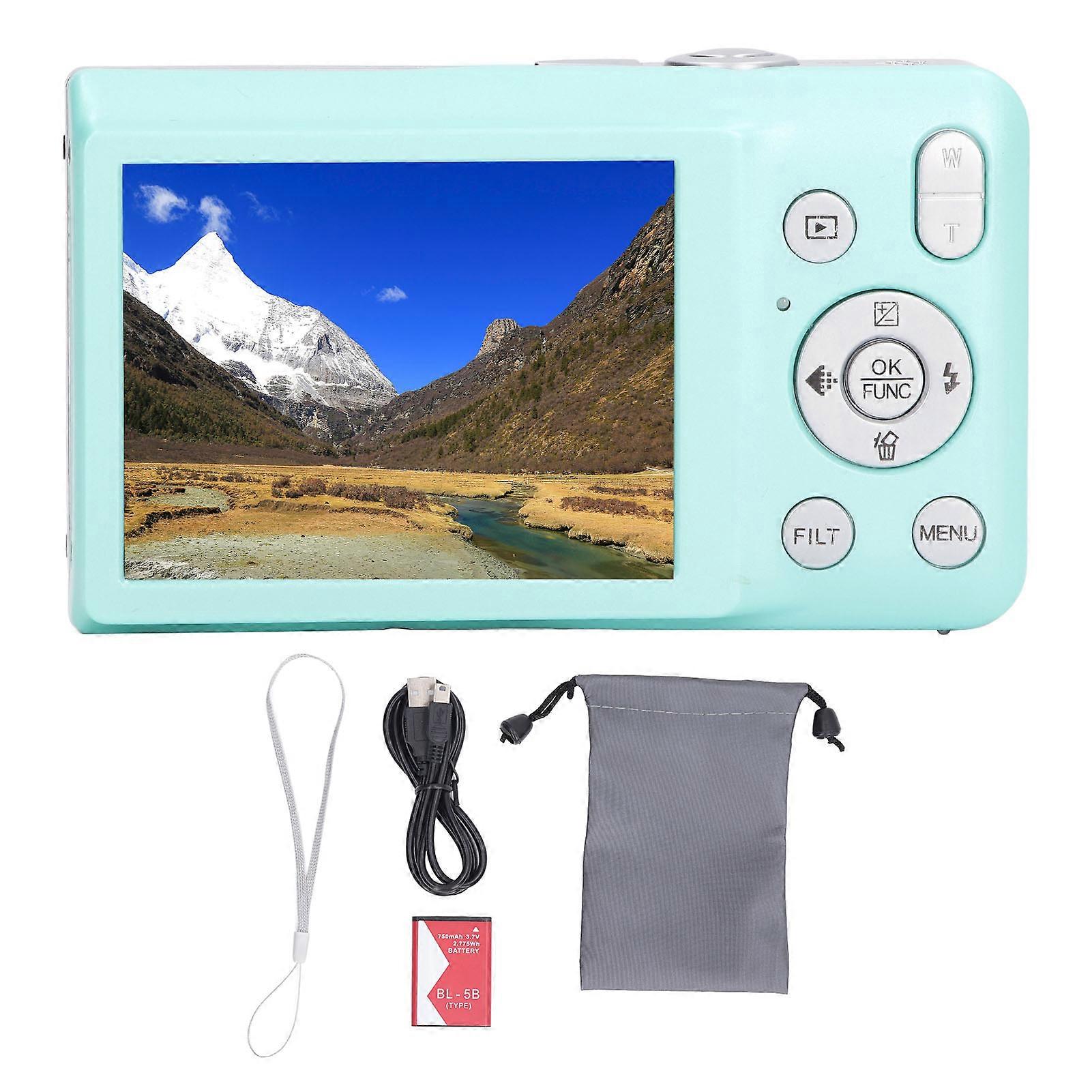 Digital Camera 8k Hd 68mp 2.7in Screen 16x Zoom Timer Shoot Beauty Filter Video Recording Compact Digital Camera