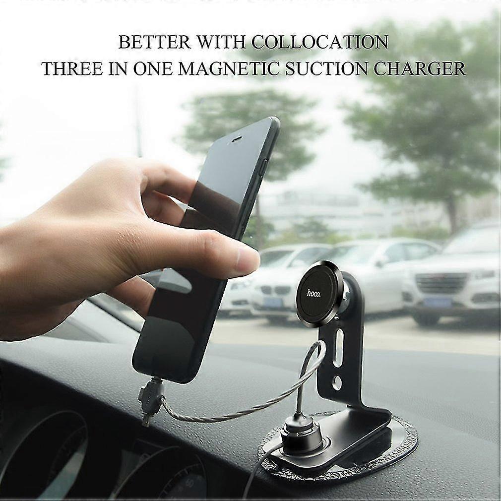 Hoco U19 Three In One Charging Data Line Separated Magnetic Attraction Line