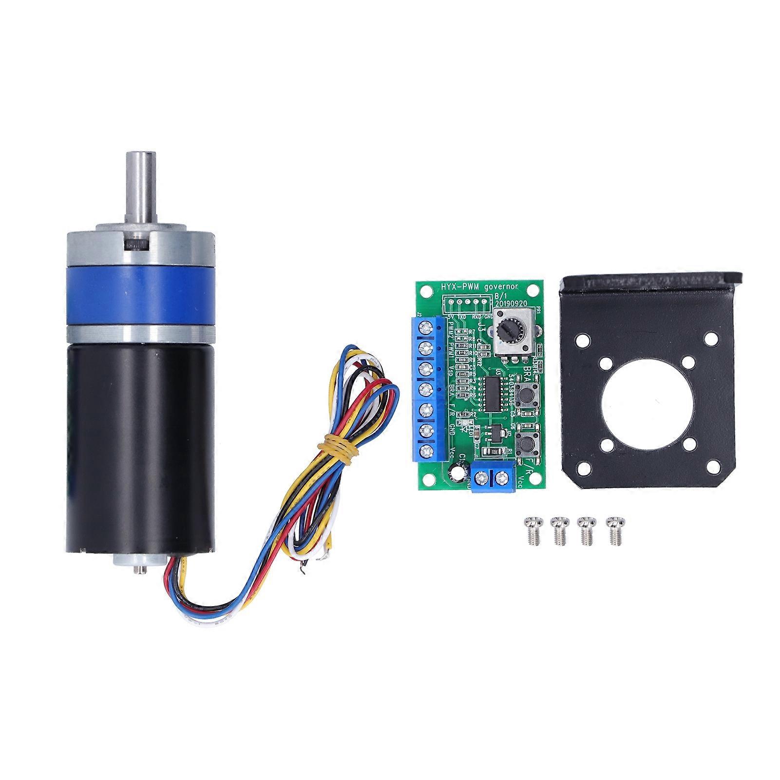 DC24V Gear Motor Brushless Speed Reduction Pure Copper Coil Motors with Controller CM36?3650430RPM YEMAA