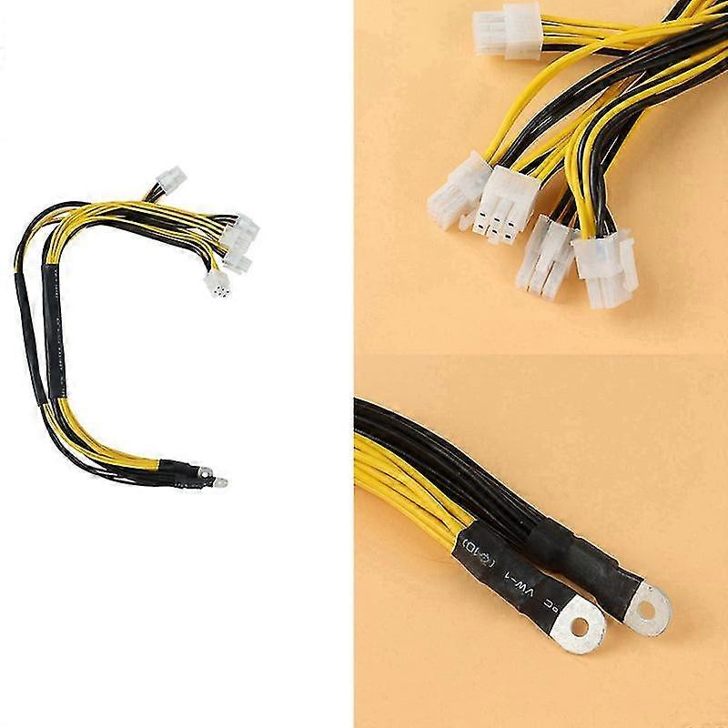 1200W 1600w output wire 6pin pcie powers connector for bitmain antminer apw3 / apw3+ / apw3++ / apw7 psu l3 d3