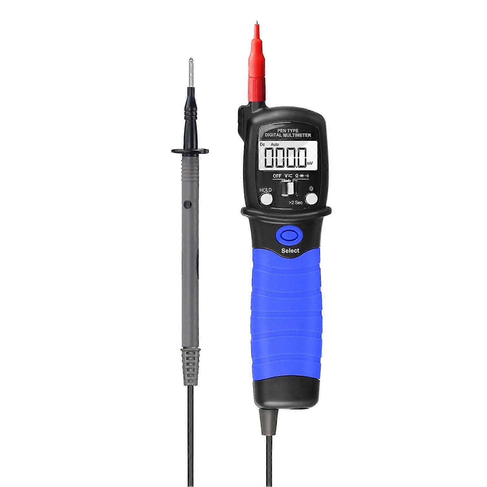 Hp-38b Multimeter Digital Display Auto-ranging With Test Probe High Accuracy Universal Meter For Electricians