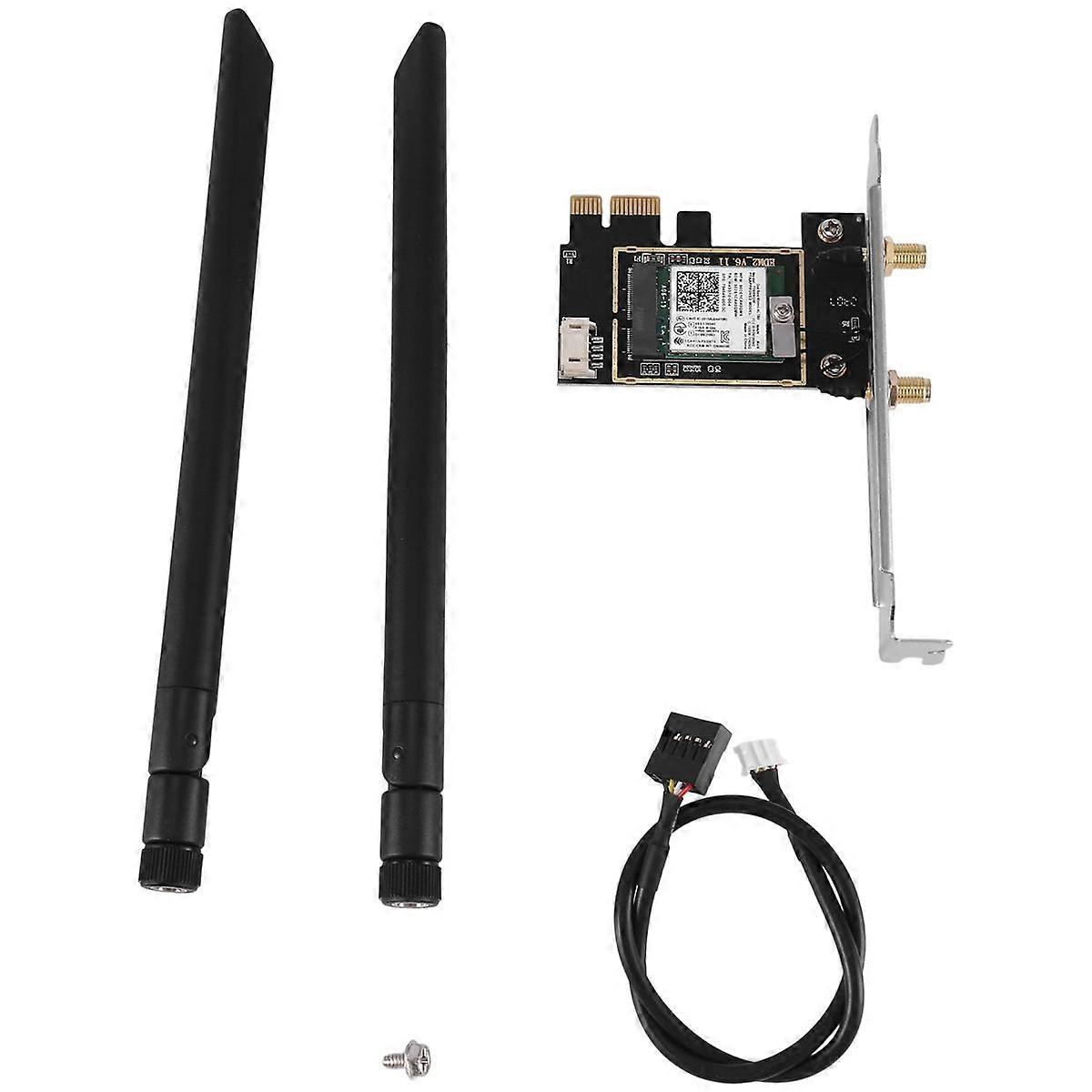 Scheda WiFi AC7260 7260NGW 2.4G/5G 867Mbps 802.11AC+Adattatore per scheda wireless Bluetooth Adattatore PCIE con