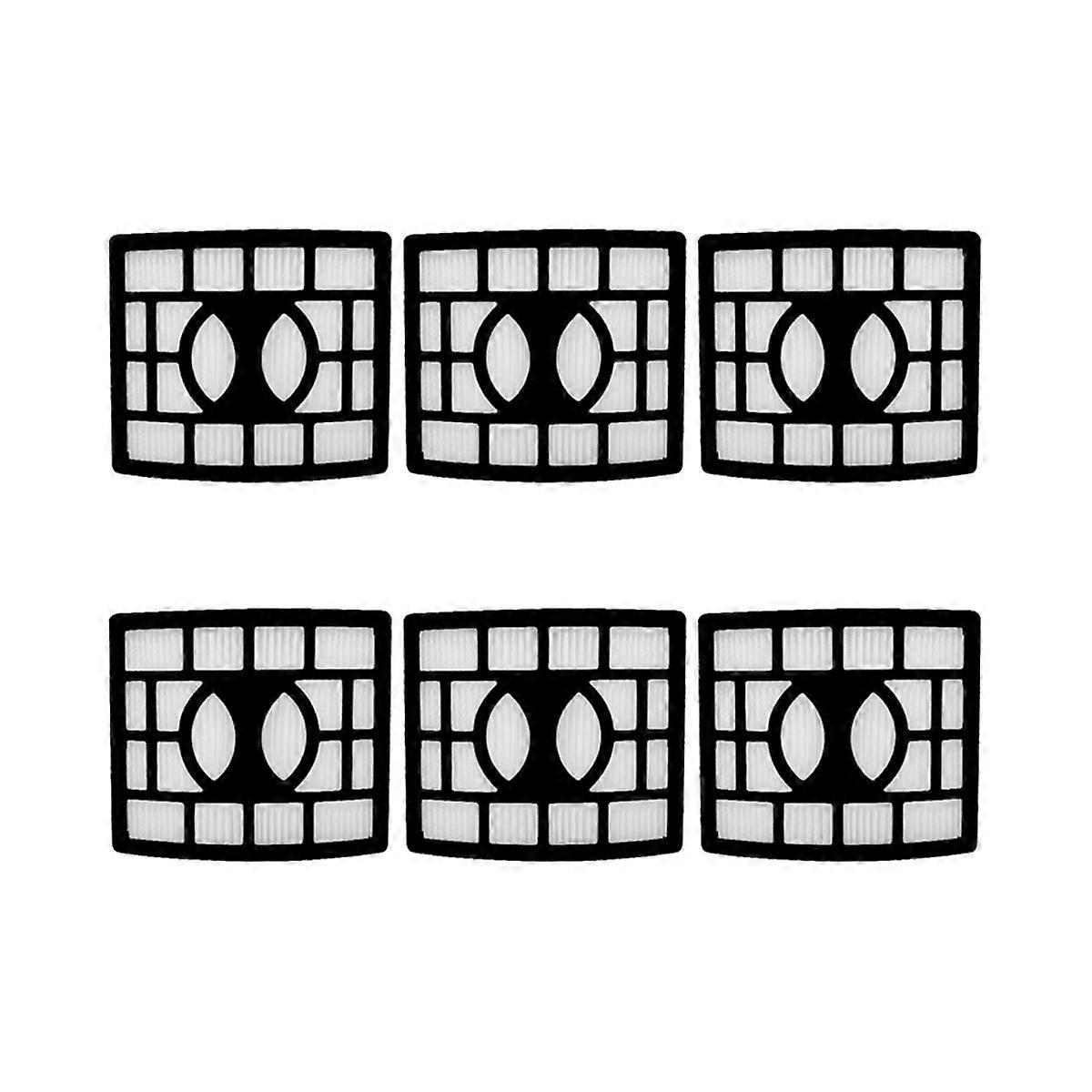 6Pcs for DuoClean NV800/NV800W/NV801/NV801Q/NV803/UV810 Hepa Filter Vacuum Cleaner Part