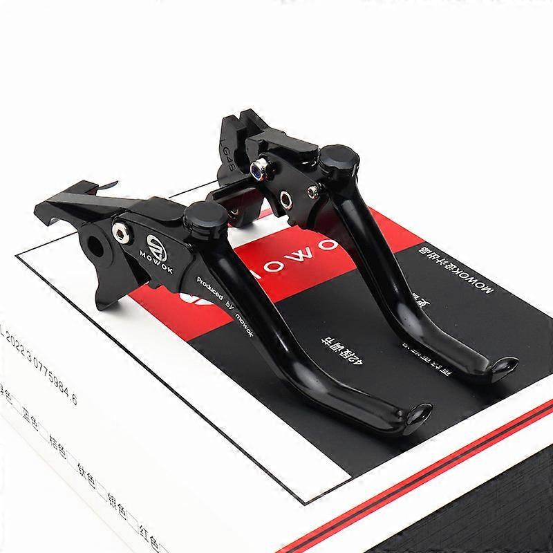 Suitable for Secron RX600 RE600 modified aluminum alloy short two-finger brake grip pull bar handlebars