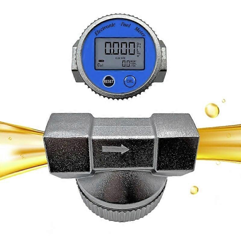 High Accuracy Turbines Flow Meter Waterproof Liquid Water Meter Flowmeter 2 size