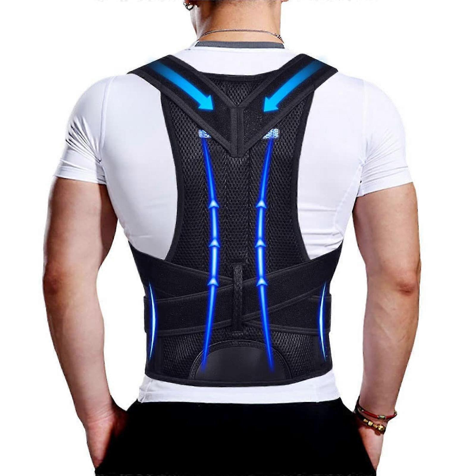 Upgraded Posture Corrector Back Brace for Men and Women, New Version Lumbar Support for Posture Improving and Pain Relie -GSL