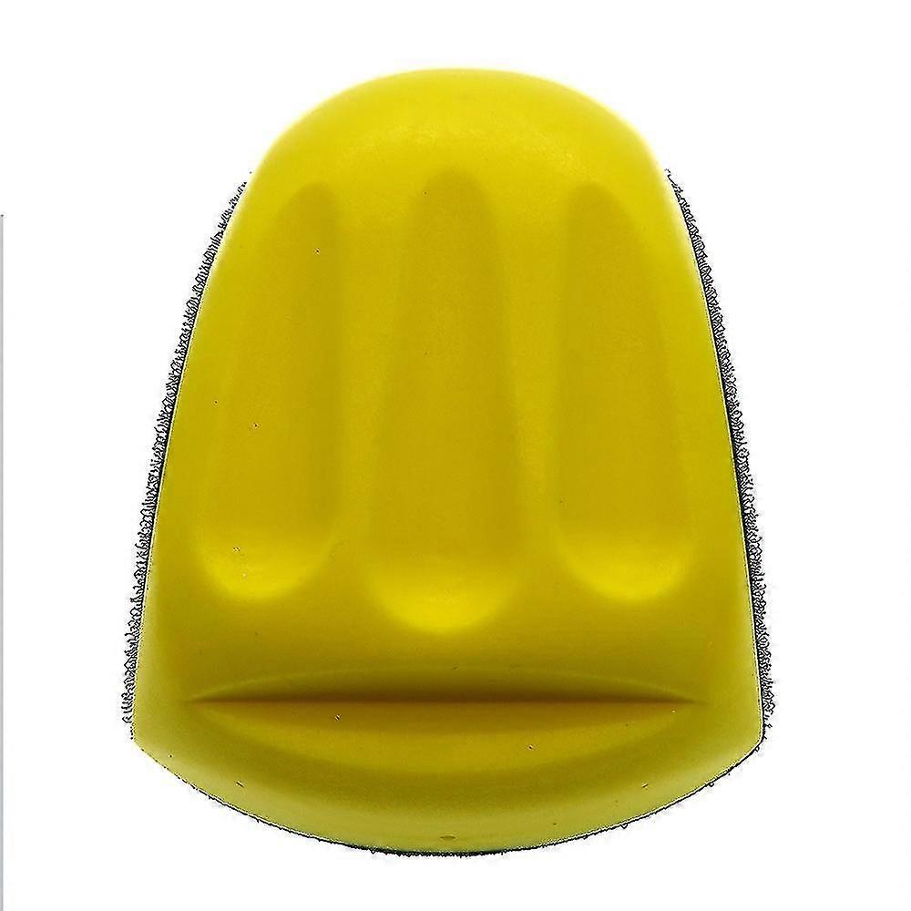 Mouse Hand Sanding Block, Hook And Loop Sanding Pad Hook Backing Plate Polishing Pad Abrasive Hand Tools For Woodworking, Furniture Restoration