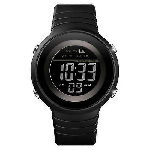 SKMEI 1497 Fashion Simple Backlight Single Display Electronic Watch Timing Alarm Watch