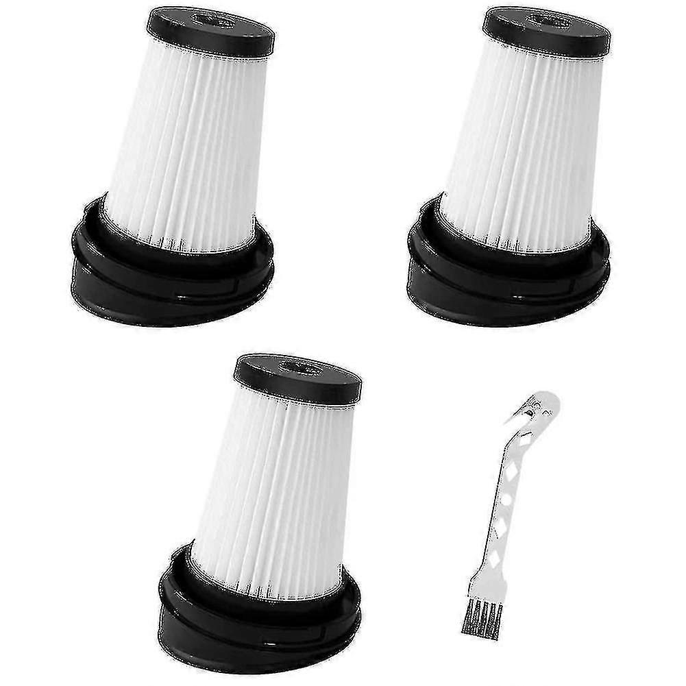 Rebirthcare Filtri Hepa Per Grundig VCH9629 VCH9630 VCH9631 VCH9632 | 4 Pezzi + Spazzola, Ricambio 9178008590