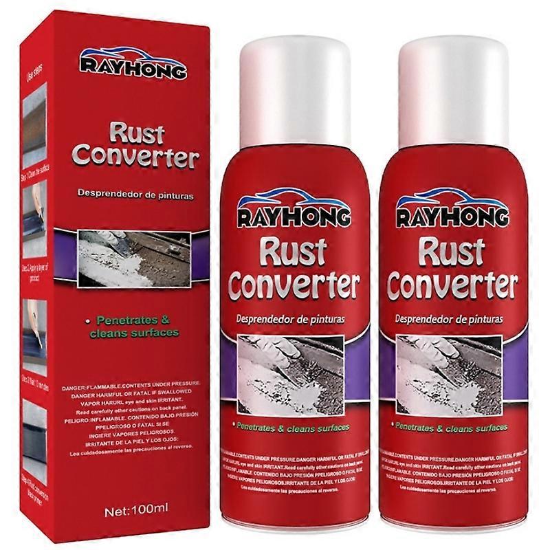 Car Anti-Rust Chassis Rust Converter Water Based Primer Metal Surface Rust Remover Weather Proof Long Lasting Duster