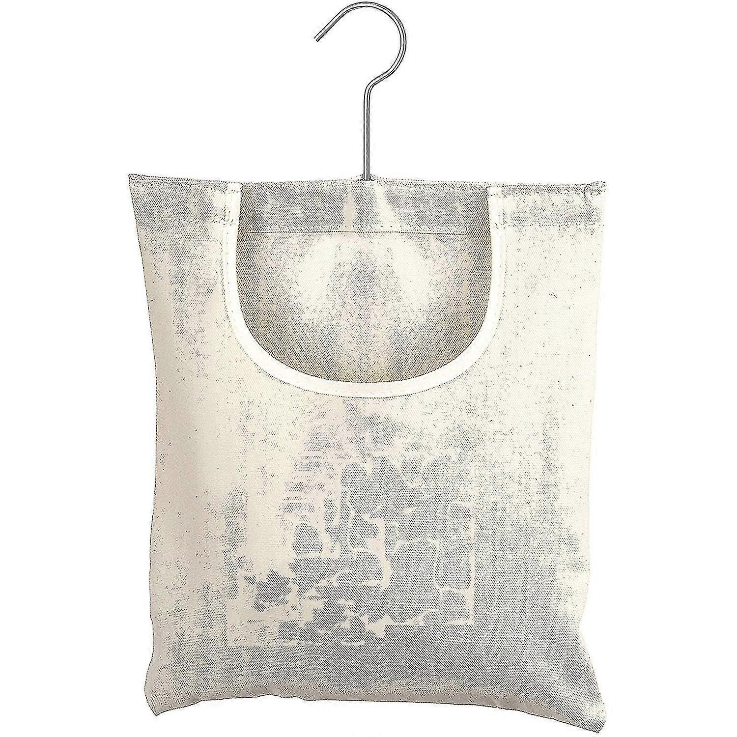 Laundry Clothespin Bag - Holds 100 Medium-sized Clothes Pins, Durable Polyester, Hook Attachment
