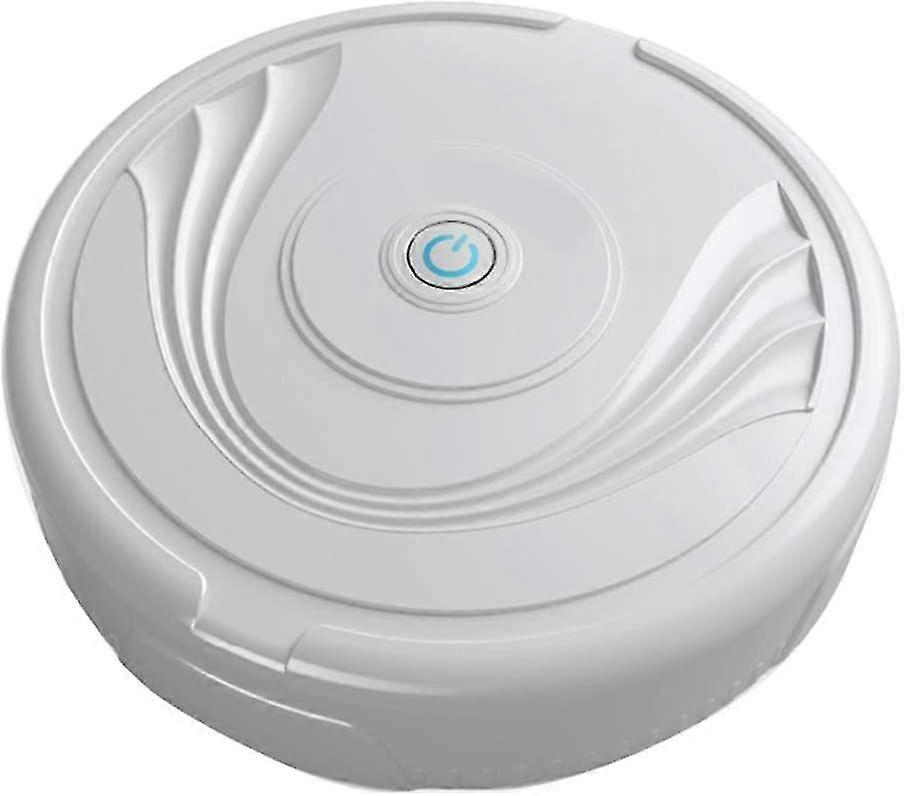 Sweeper, Automatic Household Sweeper Smart Robot Floor Cleaning Dust Collector Without Suction White