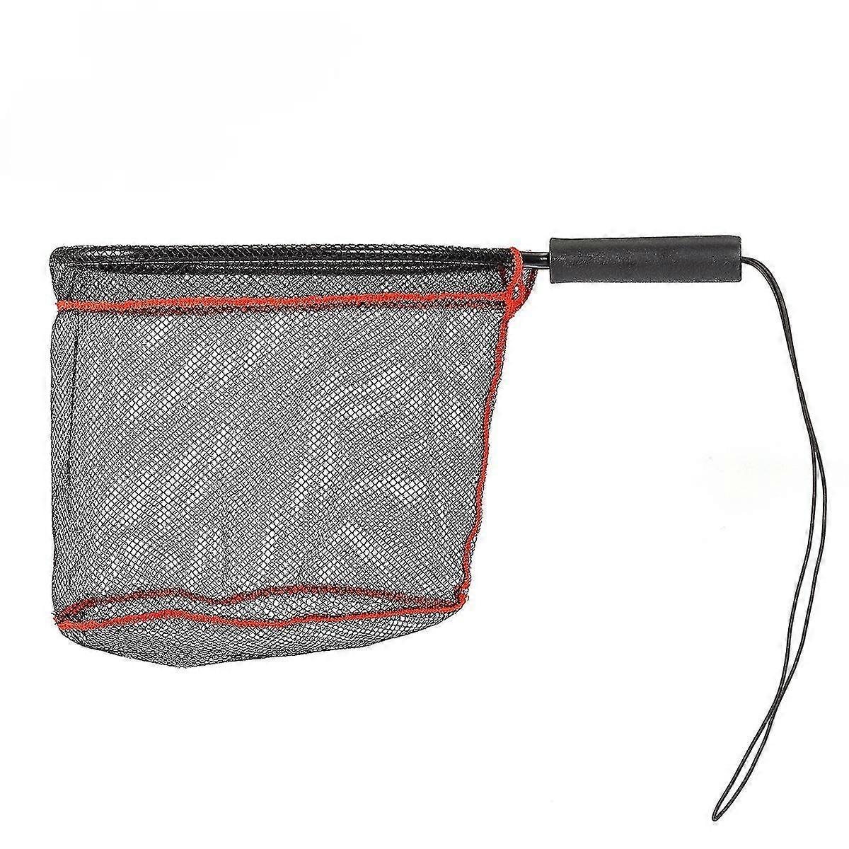 Durable Fly Fishing Net 45cm Mesh Soft Rubber Landing Net