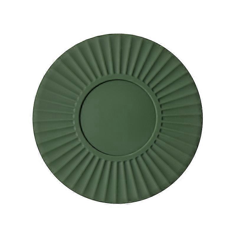 4 silicone potholders, high temperature resistant coasters, reusable pot holders, green