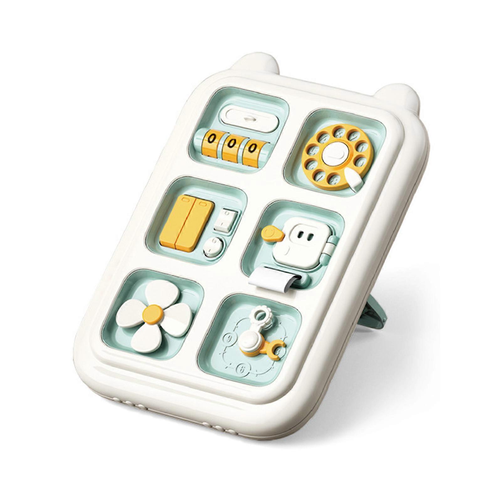 Kids Multifunction Busy Board Fine Motor Skills Development Travel Baby Sensory Activity Educational Board Toy Toddlers Boys Girls Gift