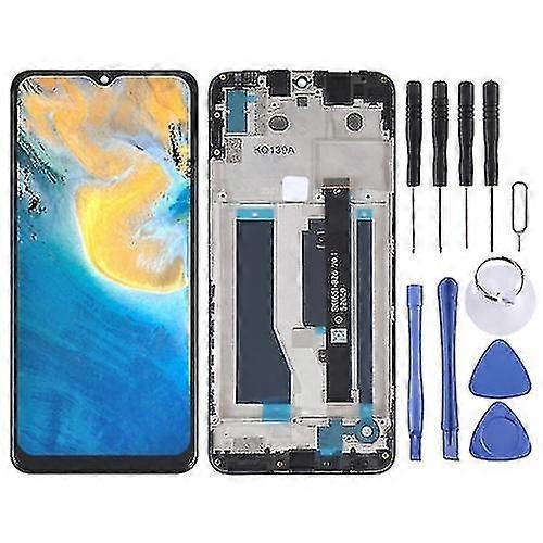 Oem Lcd Screen Compatible With Zte Blade A71 A7030 2021 Digitizer Complete Assembly With Frame