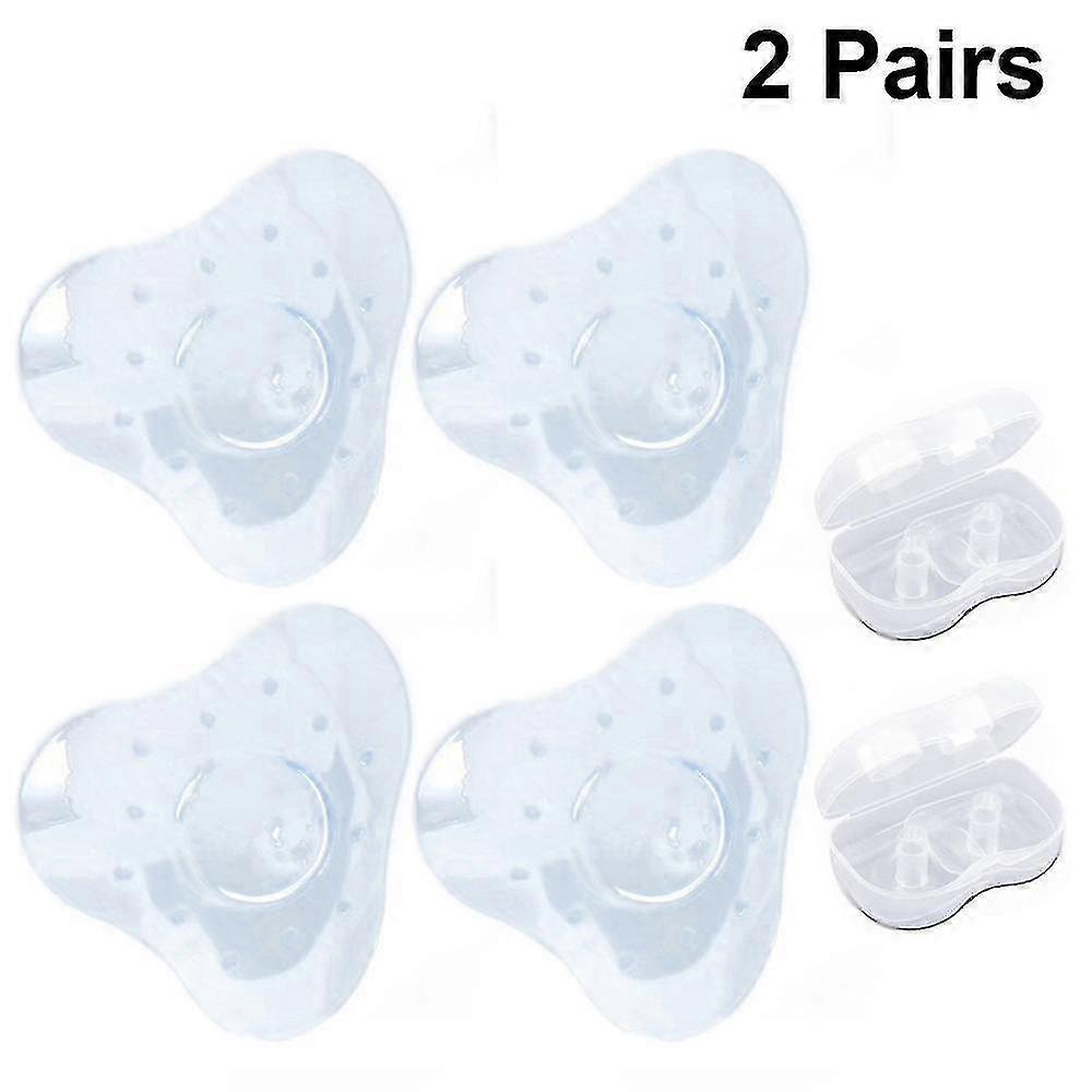 2 Pairs Contact Nipple Shield, Nipple Shield For Inverted Nipples