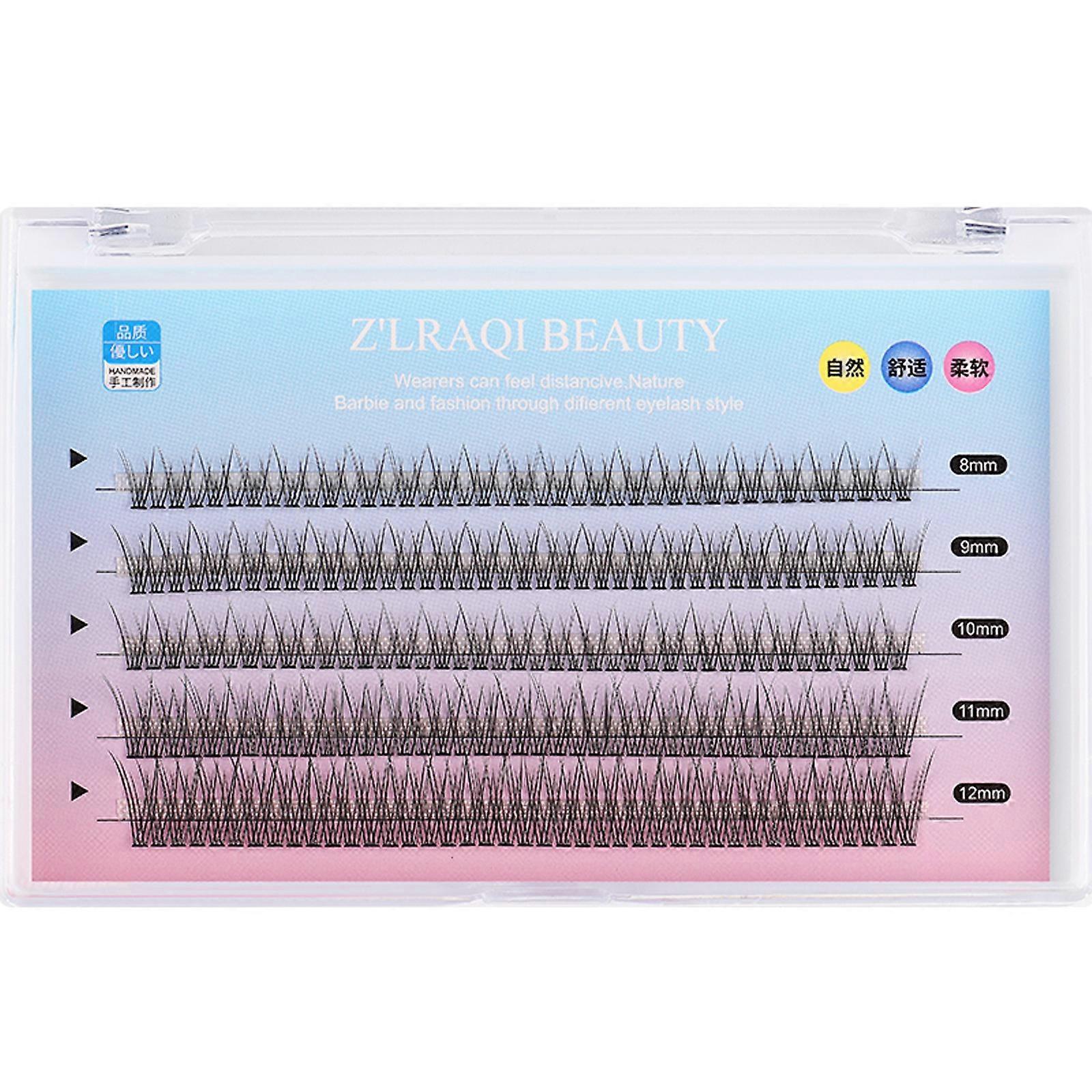 Five Rows Of Mixed Natural False Eyelashes Self-grafting False Eyelashes