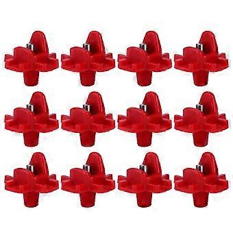 12PCS Automatic Poultry Drinking Nipples Waterer Drinker for Chicken Quail Farm Supplies