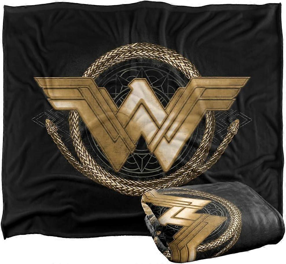 Couverture Wonder Woman, couverture super douce au toucher soyeux-1