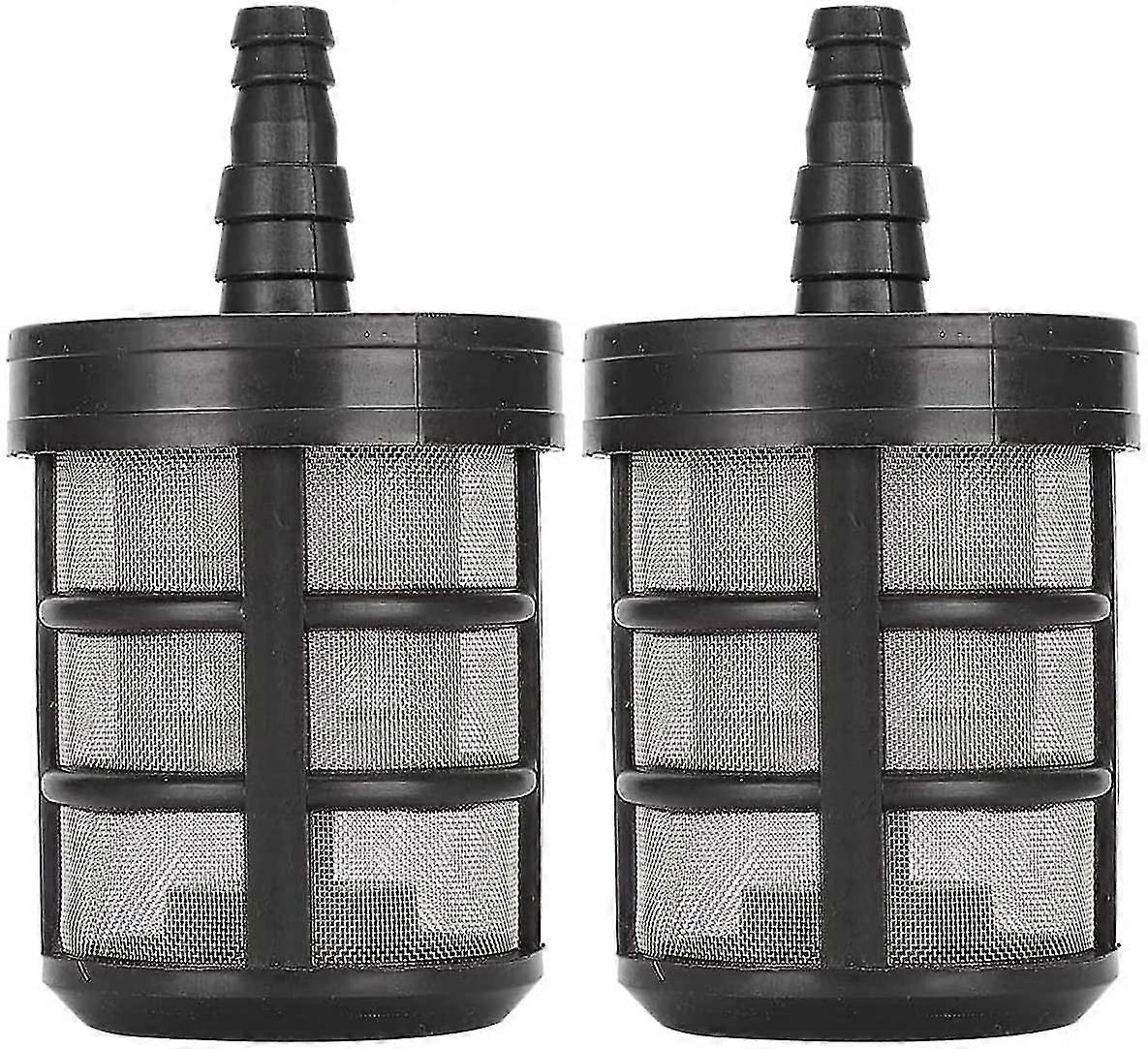 Auspicious-2pcs Garden Hose Filter, Water Pump Strainer Filter Stainless Steel Double Layer Encryption Strainer For Sprayers