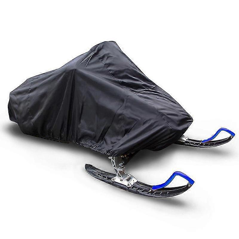 Snowmobile Cover Sled Ski Cover Trailer Universal Waterproof Cover Compatible With Polaris Indy Can Am Sportsman Arctic Cat Golf Carts Lawn Tra BALCK