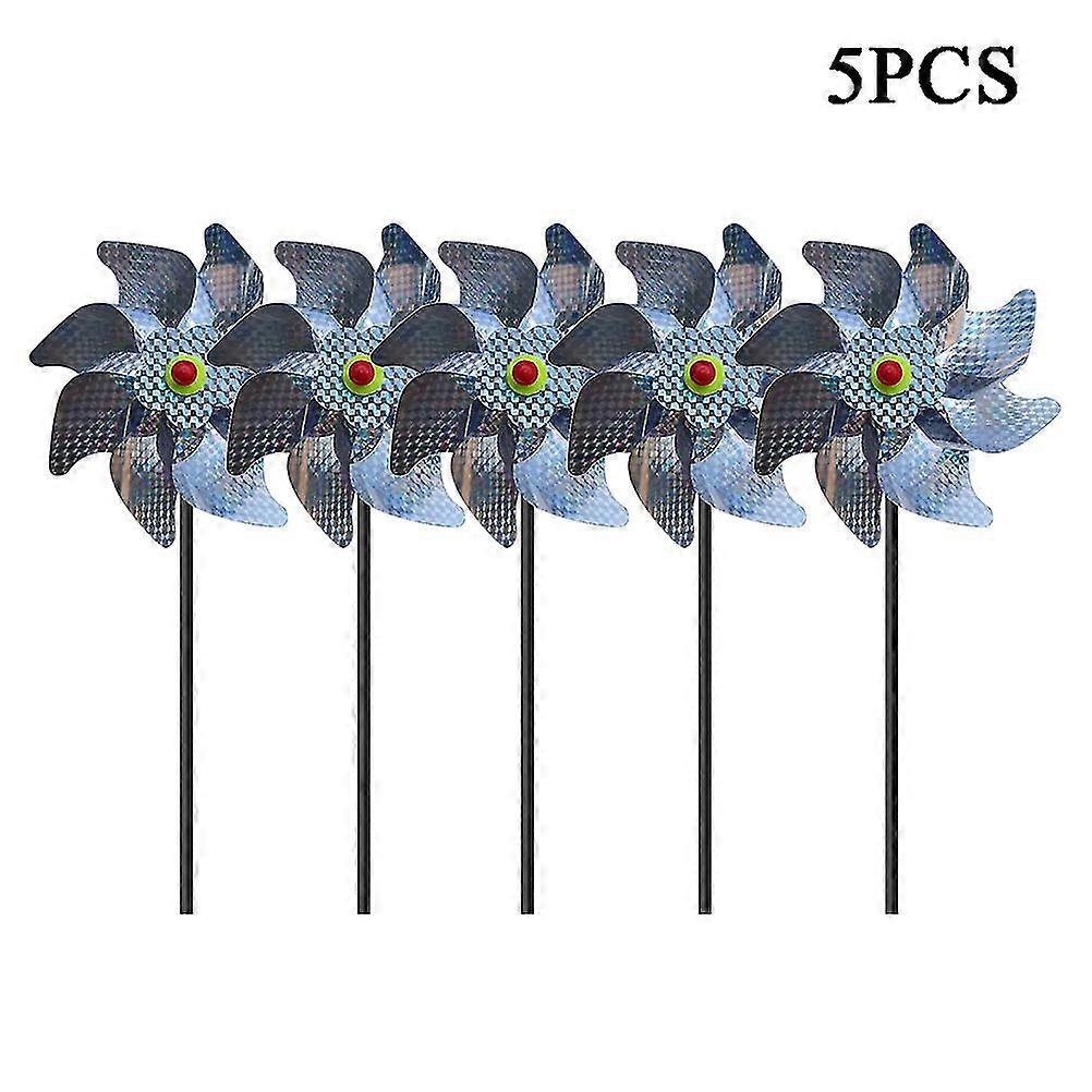 Bird Repellers - Reflective Outdoor Pinwheels Windmill for Effective Bird Control