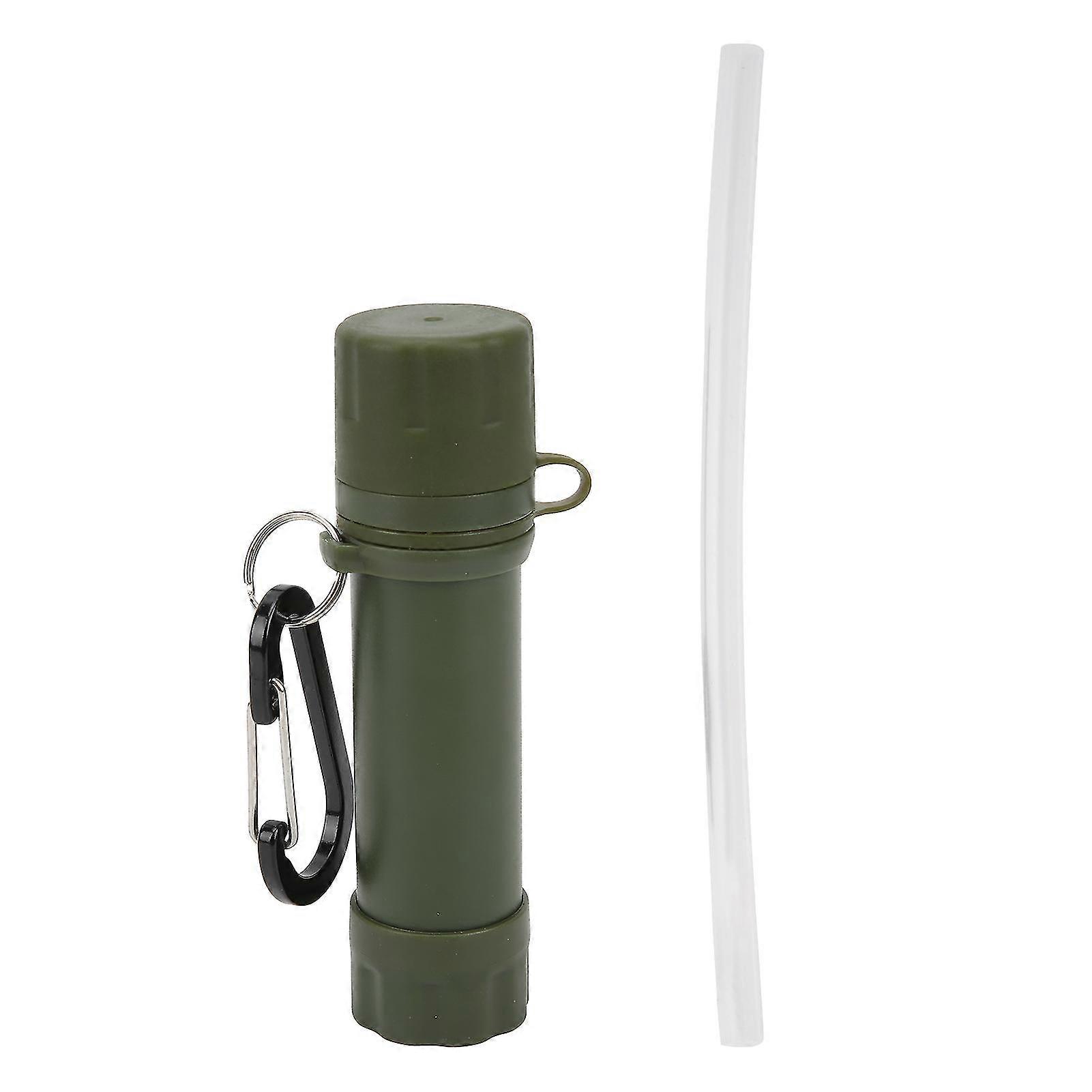 Emergency Camping Mini Water Purifier Straw - Outdoor Water Filtration System