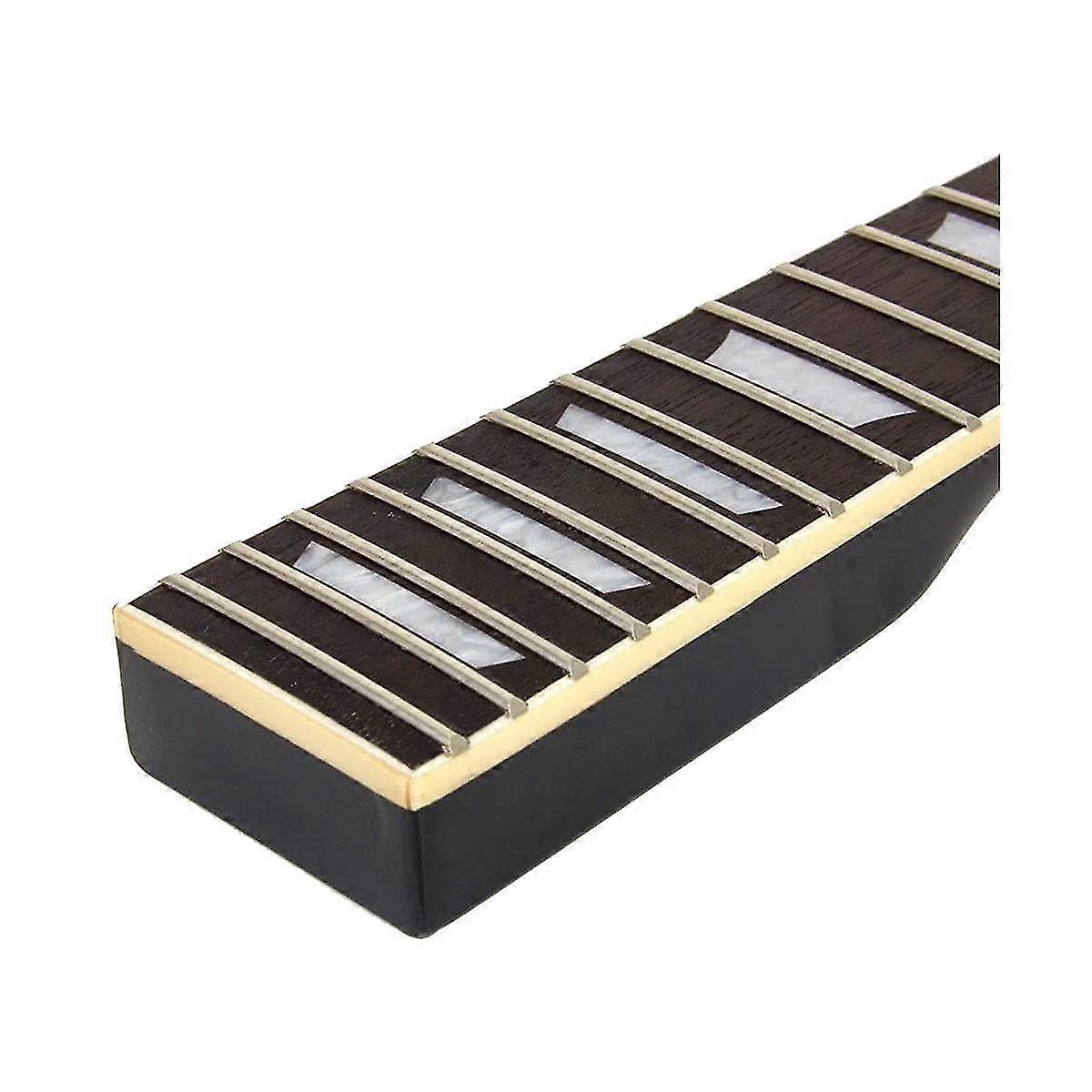 22 Frets Electric Guitar Neck Paddle Head Fingerboard For Electric Guitar Replacement Customized Guitar Parts