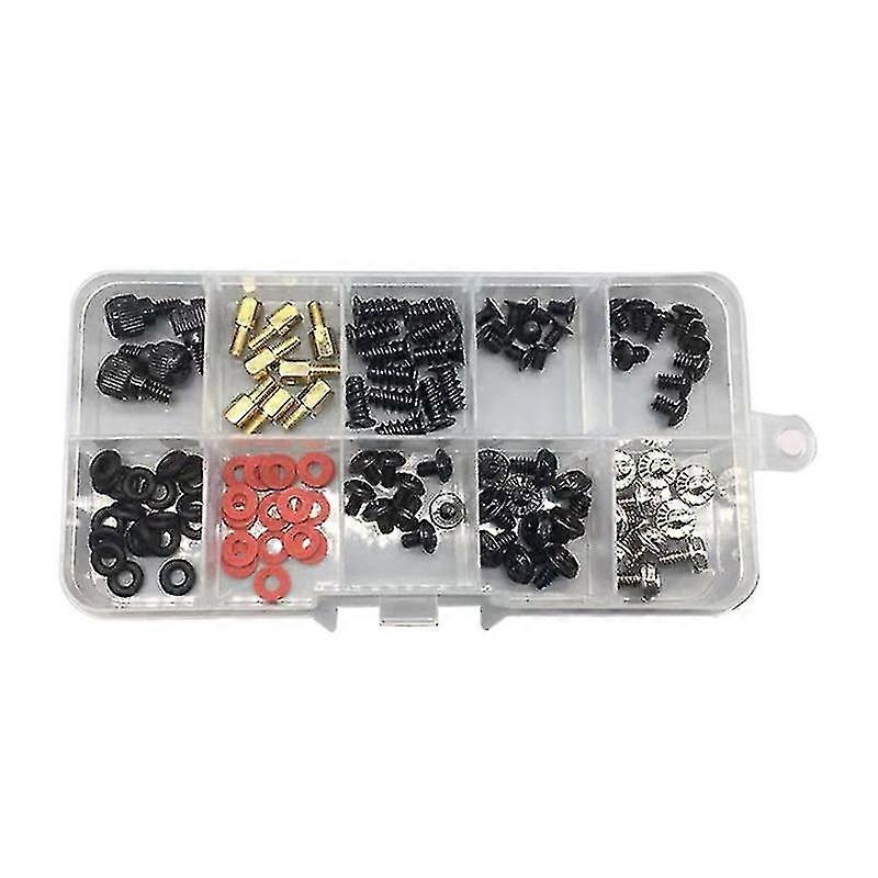 114 / 220pcs PCコンピュータケースハンドネジハードドライブマザーボードファンネジセット