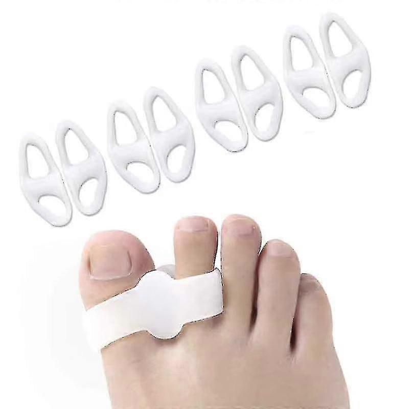 Toe Separators With 2 Loops - Soft Gel Bunion Correctors(10pcs)