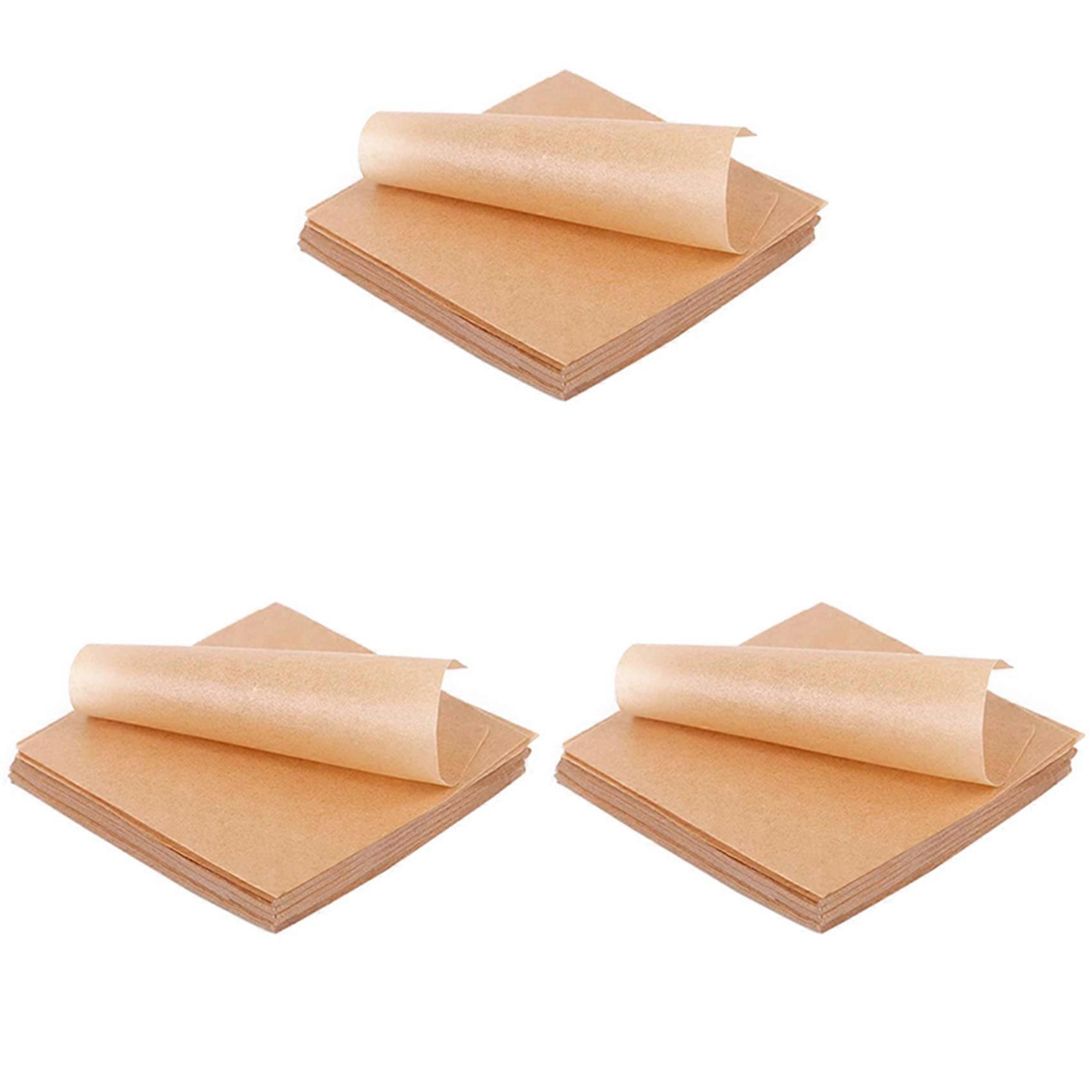 1500 Pcs Unbleached Parchment Paper Baking Sheets, Inches Non-Stick Precut Baking Parchment, Perfec