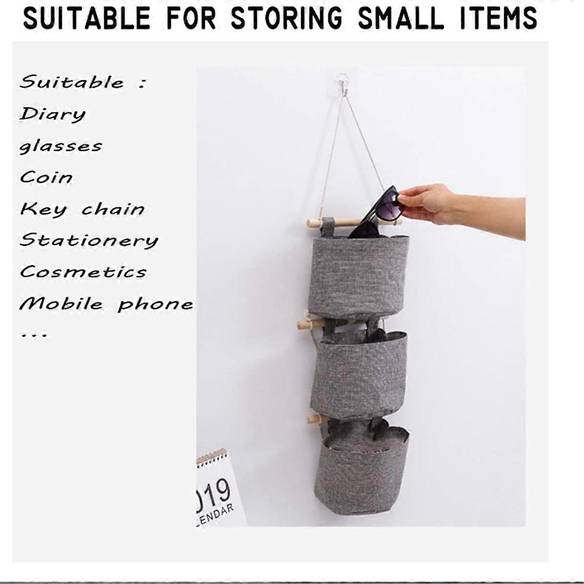 Closet Detachable Free Combination Foldable Washable Hanging Storage Bag for Room Bathroom,Green