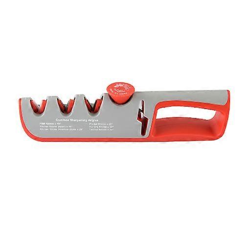 Sharpener,4-Stage Manual Knives Sharpener Adjustables Angle Sharpener with Non Slip Grip Housewarming Gift