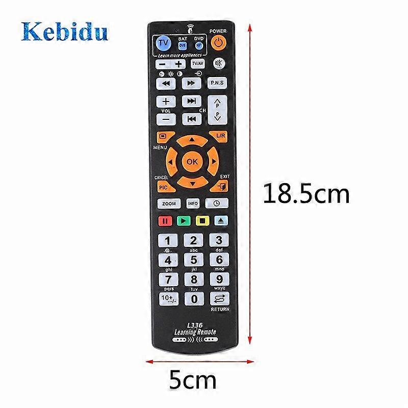 KEBIDU Universal Smart IR Remote Control Controllers With Learning Function Copy for TV CBL DVD SAT For L336 Control|Remote Controls|   - AliExpress