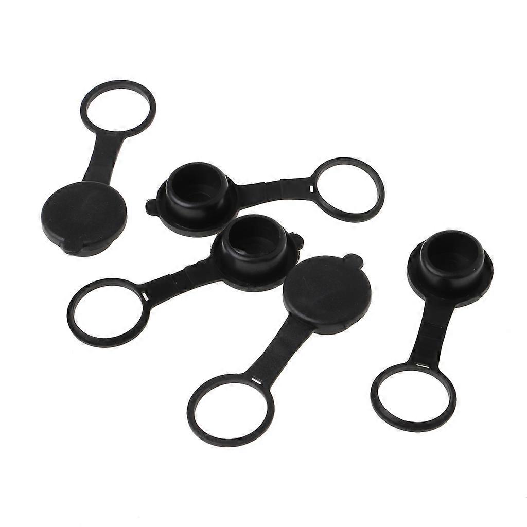 5Pcs Car Truck Cigarette Lighter Socket Dustproof Cap Cover Plastic for Shell