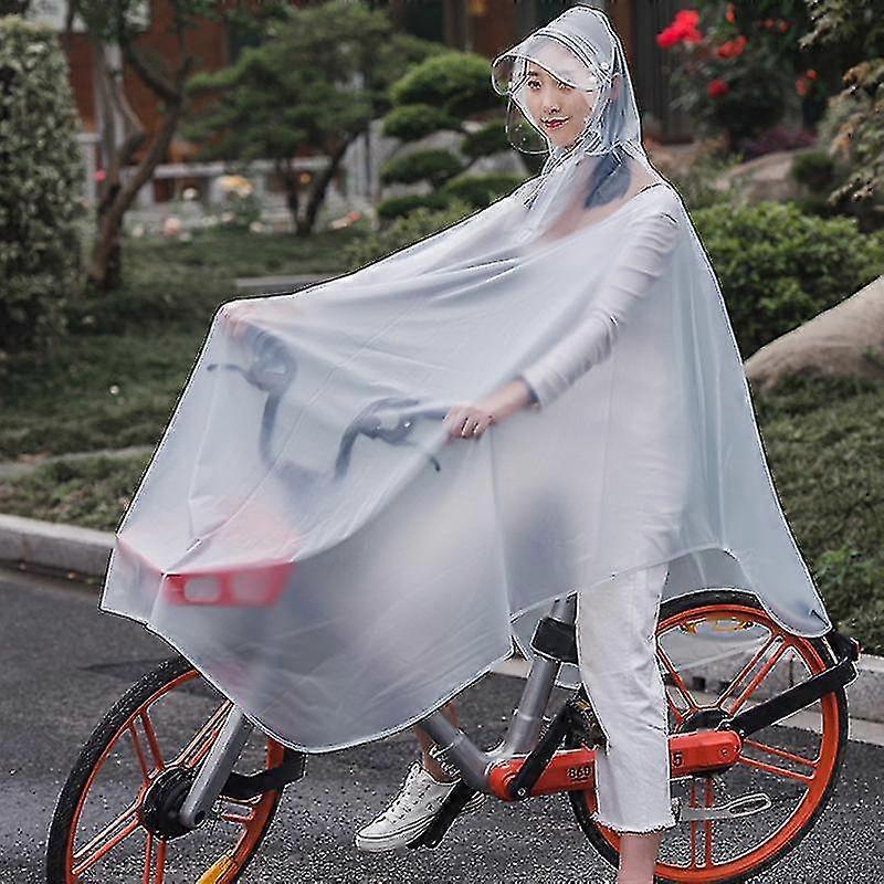 Raincoat Transparent Windproof Impermeable Single Double For Bicycle And Motorcycle