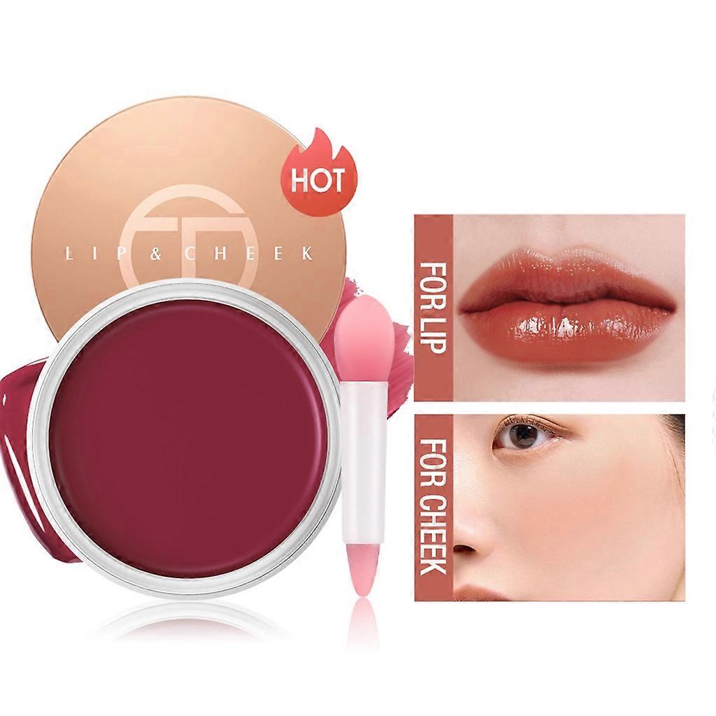 2-in-1 Cheek and Lip-Tint,Hydrating Lipstick Lip Gloss Lip-Blam Cream Blush