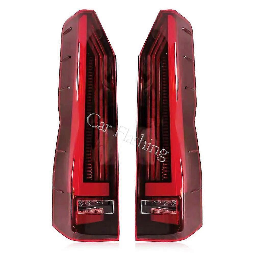Smoked LED Rear Tail Light Assembly For Toyota Hiace (2019-2024) – DOT/ISO Certified