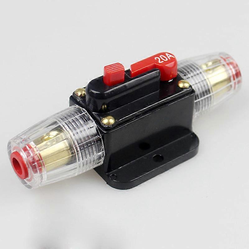 20A 30A 40A 50A 60A 80A 100A Circuit Breaker 12V 24V DC Car Truck Audio Resettable Fuse Circuit Breaker