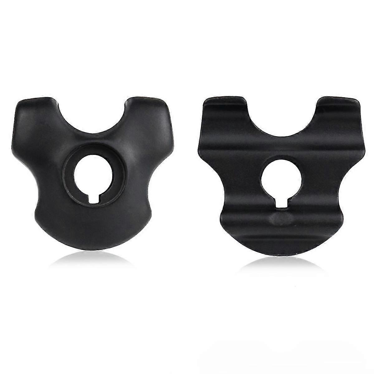 Abrazadera Para Tija De Sillín De Bicicleta - Compatible Con Rieles De Carbono 7x9 Mm - Ovalada/Redonda - Metal Negro