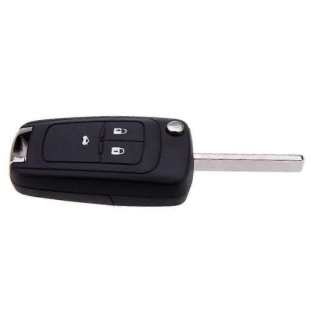 Replacement 3 Buttons Keyless Entry Remote Flip Folding Key Fob Case Shell Cover For