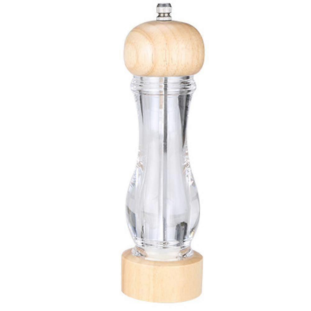 Acrylic Salt And Pepper Grinder ,manual Pepper Grinder- Wooden